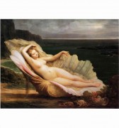 美女油画 古典人物油画  欧洲人物油画 384