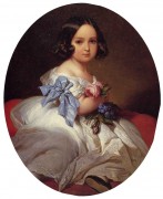 欧洲美女油画 古典人物油画 0146
