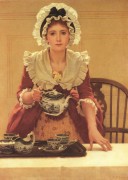 欧洲美女油画 古典人物油画 0176