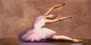 舞蹈人物 芭蕾油画 086