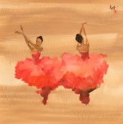 舞蹈人物 芭蕾油画 157