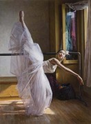舞蹈人物 芭蕾油画 124