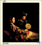 中国宫廷人物油画 古代人物油画 063