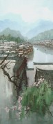 印象风景油画 中国风格油画269