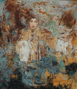 中国戏曲油画 中国风格 中国元素 052