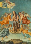 宗教人物油画 西方神话人物 古典油画 039