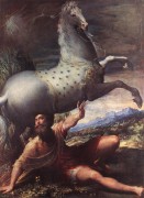 宗教人物油画 西方神话人物 古典油画 015