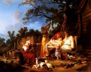 宗教人物油画 西方神话人物 古典油画 125