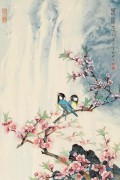 工笔花鸟油画  中国风格油画065