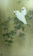工笔花鸟油画  中国风格油画053