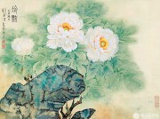 工笔花鸟油画  中国风格油画077