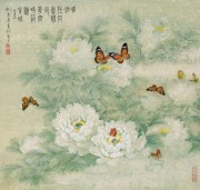 工笔花鸟油画  中国风格油画062