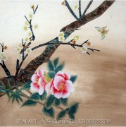 工笔油画 中国风格油画 150