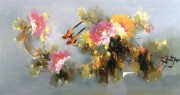印象花卉油画 现代装饰油画388