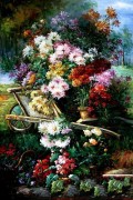 印象花卉油画 现代装饰油画392
