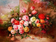 印象花卉油画 现代装饰油画397