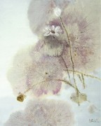 装饰花卉油画 简约现代风格油画112