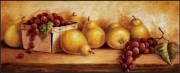 葡萄静物油画 餐厅水果油画003
