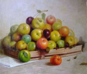 水果静物油画 餐厅油画 124