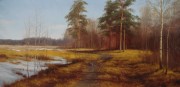俄罗斯风景油画 古典油画 大芬村油画101