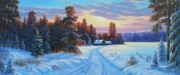 俄罗斯风景油画 古典油画 大芬村油画106