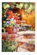 大芬村纯手绘油画 花园景油画 540