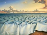 海洋涟漪 超现实油画 Vladimir Kush 油画作品  大芬村10
