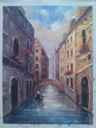 威尼斯水城油画作品案例欣赏