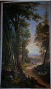 欧洲古典田园风景油画 风景油画作品