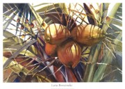 热带雨林植物油画 东南亚风格油画 酒店家装油画075