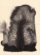 生命之树 现代抽象油画 水墨抽象油画019