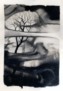 生命之树 现代抽象油画 水墨抽象油画018