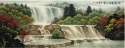 中国山水油画 风景油画 大芬村油画0135