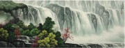中国山水油画 风景油画 大芬村油画0131