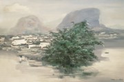 江南水乡油画 大芬村油画 中国风景油画0358