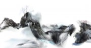 新中式油画  中国风抽象油画  大芬村油画8425