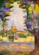 Place des Lices, St. Tropez  亨利·马蒂斯 油画作品 Henri Matisse