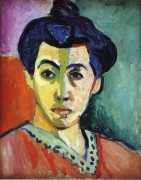 艾米丽的画像 亨利·马蒂斯 油画作品 Henri Matisse