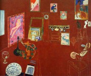 红色房间 亨利·马蒂斯 油画作品 Henri Matisse 012