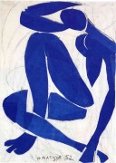 Blue Nude IV  亨利·马蒂斯 油画作品 Henri Matisse