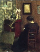 读书的女人 亨利·马蒂斯 油画作品 Henri Matisse