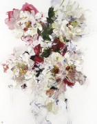 纯手绘唯美印象花卉油画 博比宝格丝加拿大画家Bobbie Burgers 066