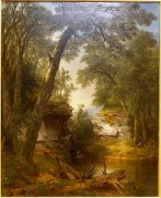 卡茨基尔丁香的回忆 阿舍·布朗·杜兰德 古典风景油画