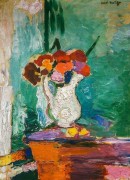 花卉 亨利·马蒂斯（Henri Matisse） 餐厅油画
