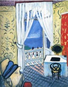 内部用小提琴盒 亨利·马蒂斯（Henri Matisse） 大芬油画村油画