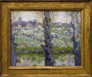 （阿尔勒景色） 文森特 - 梵高 1889 大芬油画