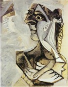 辫子的女人 巴勃罗毕加索 手绘油画