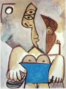 坐着的女人 巴勃罗毕加索  大芬村油画