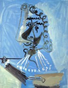 一个艺术家 巴勃罗毕加索 意象油画