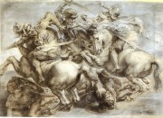 安吉亚里之战的副本，莱昂纳多·达·芬奇遗失的画作